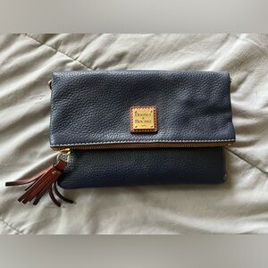 Dooney and Bourke Pebble Grain Everyday Crossbody in Midnight Blue